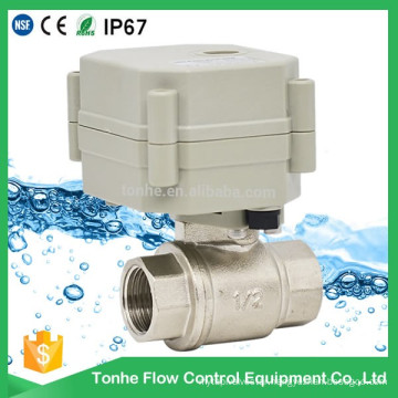 2-Way Electric Control with Actuator Water Cwx-15q Motorized Ball Valve